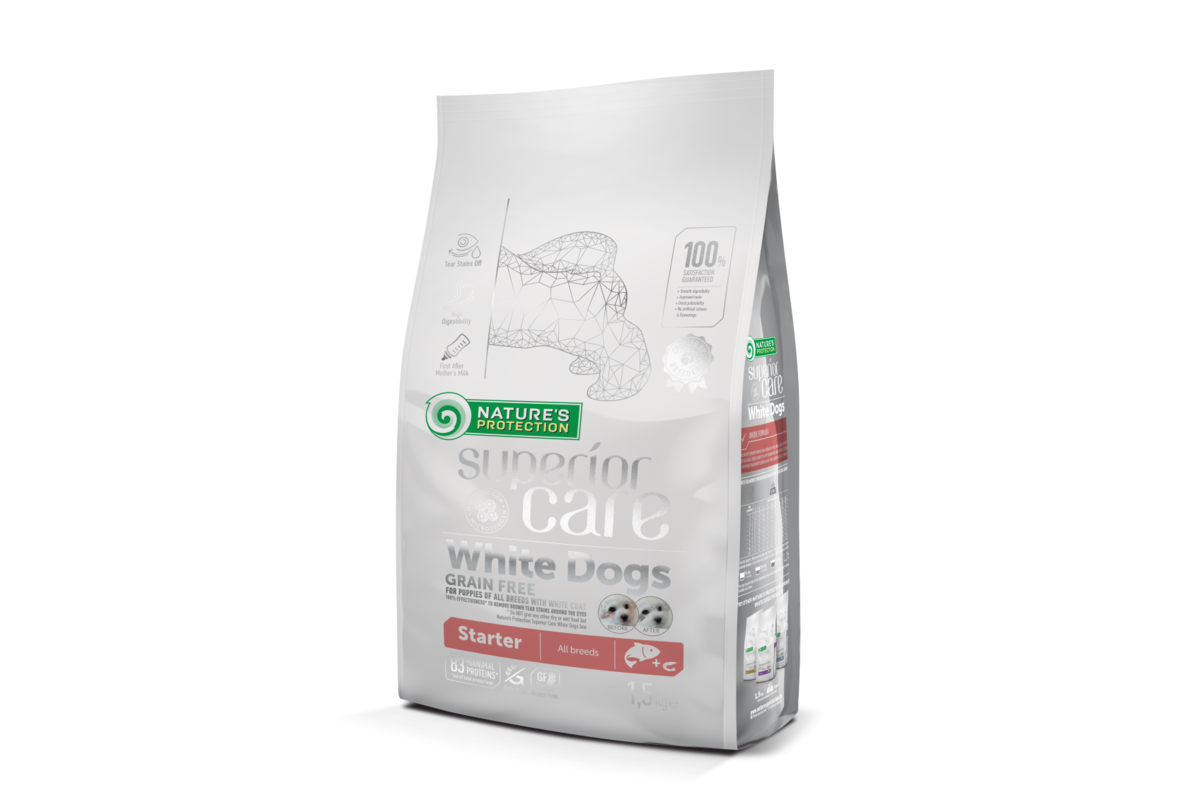 Nature's Protection Superior Care White Dogs Starter – Tauro Pro